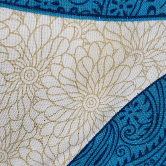 Darn Good Yarn Sari Silk Wrap Skirt Tea Goddess - Picture 12 of 16